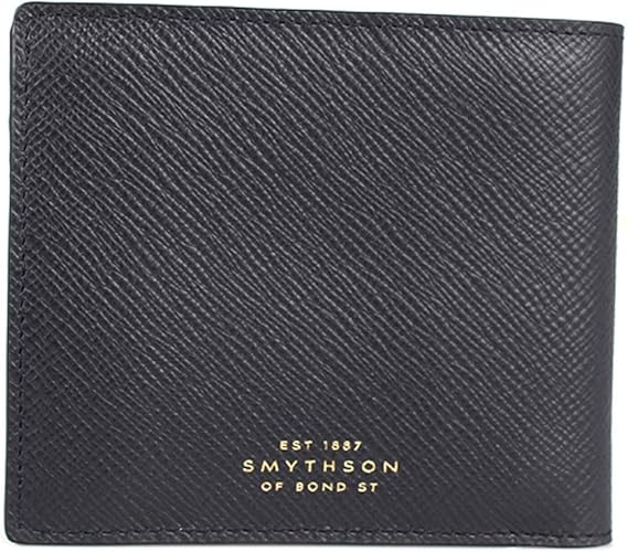 Amazon スマイソン Smythson 財布 二つ折り財布 ネイビー 並行輸入品 財布