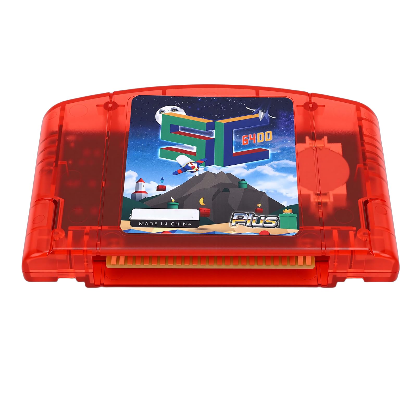 Open-Source-Flash-Kartusche für Spiele, für N64 mit Unterstützung von 64 MB, Schnellladung, 23,8 MIB/s, Sicherungskopie mit automatischer Speicherung (transparent)