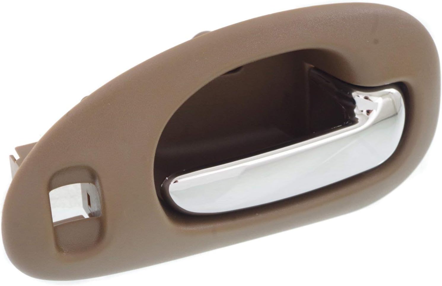 Garage-Pro Interior Door Handles Set For Chrysler Concorde 1998-2004, 300M 1999-2004, LHS 1999-2001 Front, Driver and Passenger Side Beige with Chrome Lever, Door Lock Hole