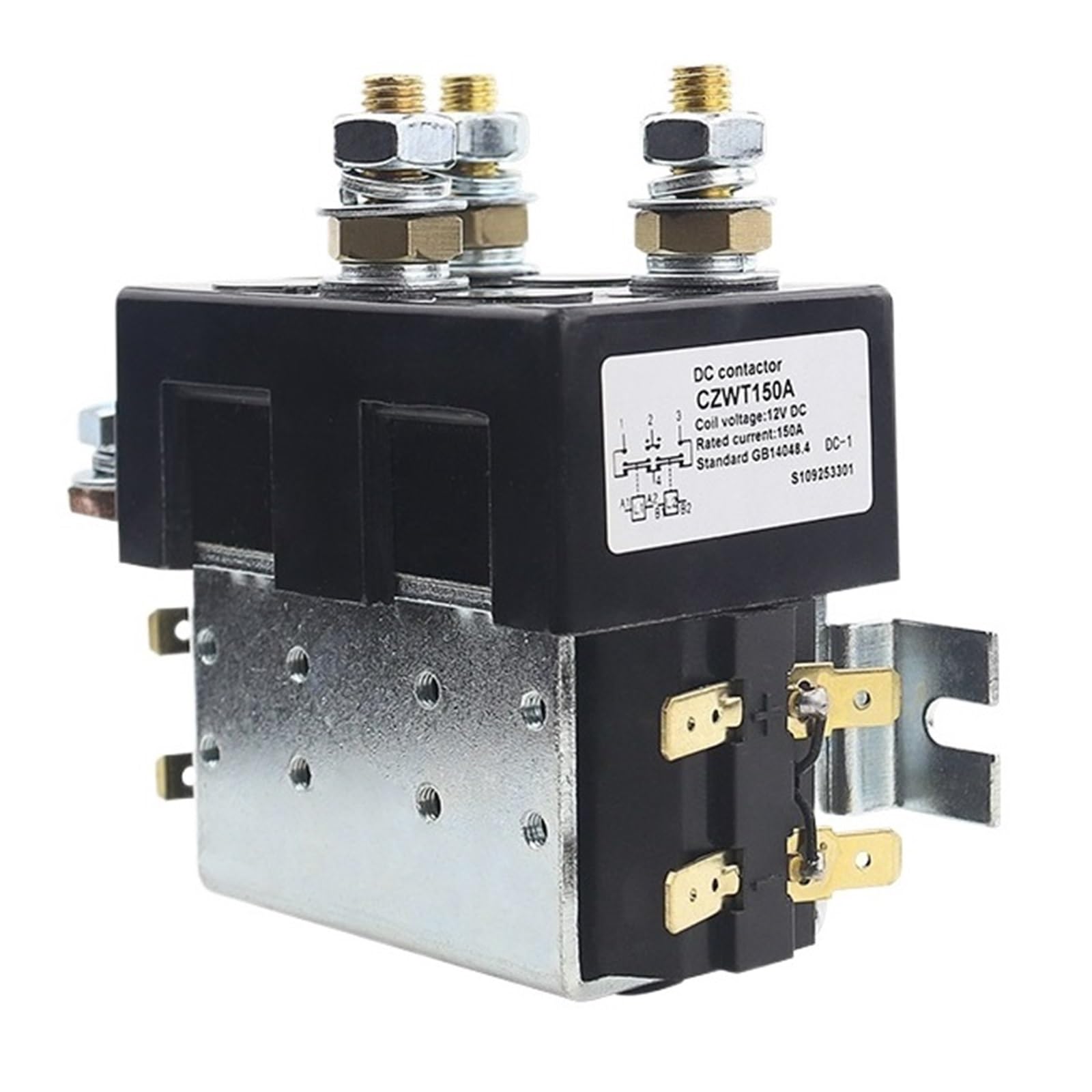 Contacteur CC CZWT150A 72V de haute précision basse tension