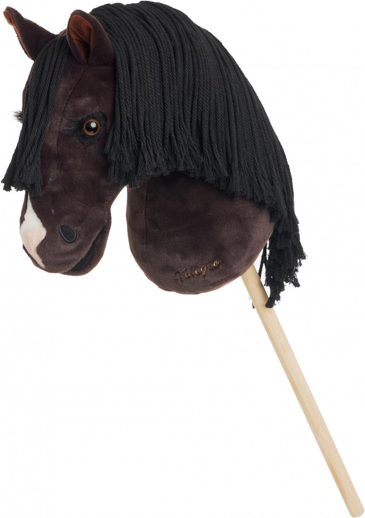 LeMieux Hobby Horse Valegro - Handsome Bay - Soft Coat - Realistic Head - Perfect for Kids