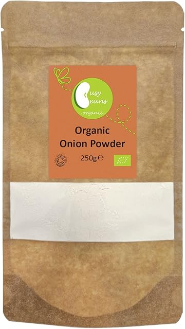 Organic Onion Powder - Certified Organic - by Busy Beans Organic (250g)