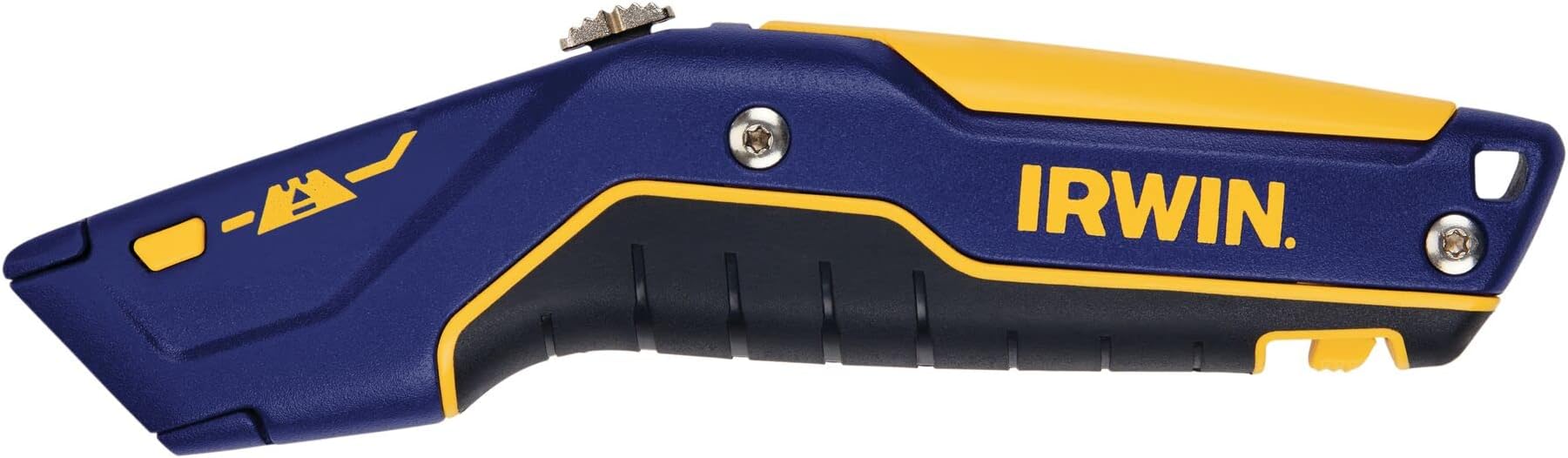 IRWIN Utility Knife, Retractable, 1 Blade, 3/4-in. With On Tool Blade Storage (IWHT10436)