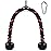AWEFRANK Deluxe Tricep Rope Pull Down Cable, 27 & 36 Inch Rope Length, Easy to Grip & Non-Slip Cable Attachment for Gym Workout Exercise