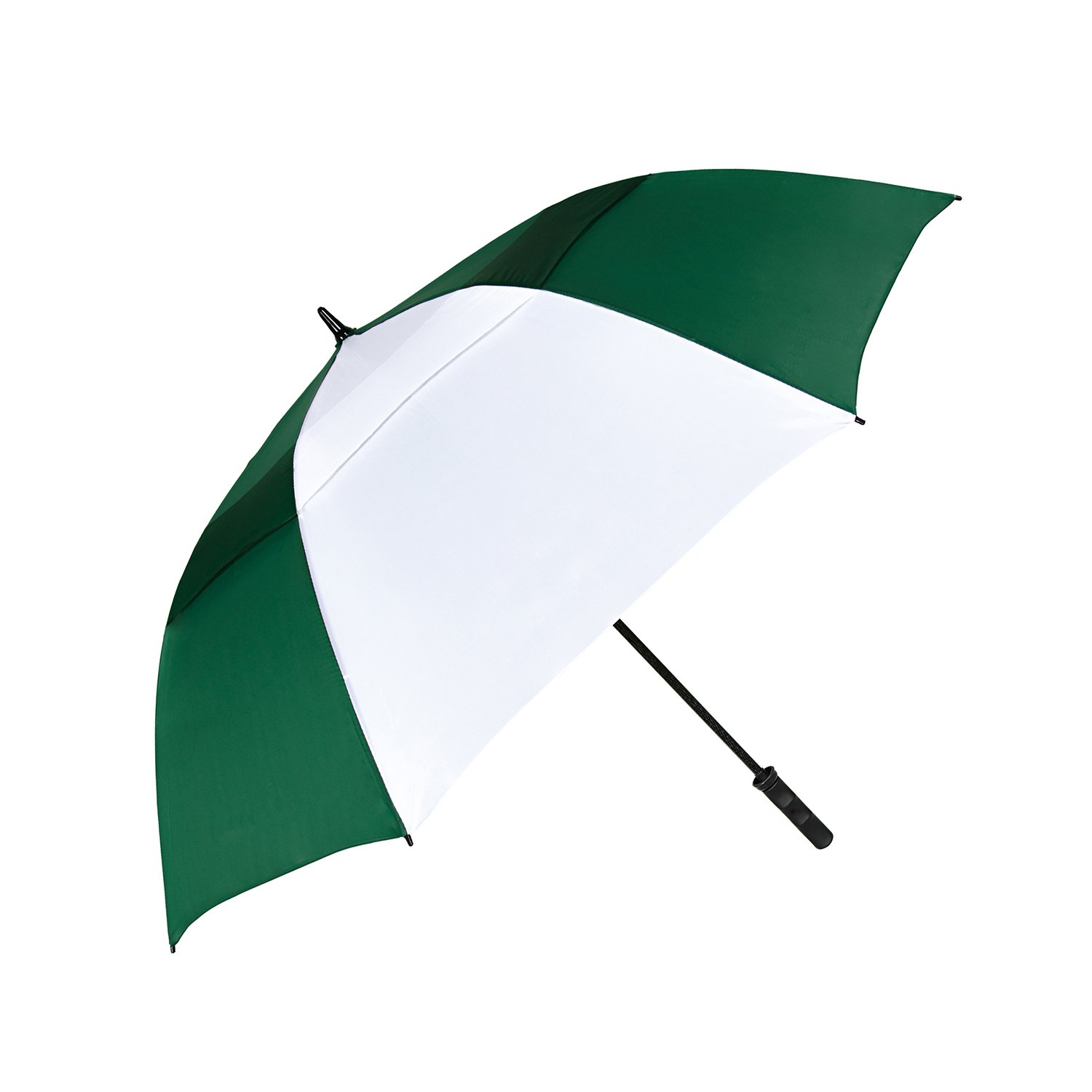 Natico Paraguas ventilado Tornado, verde/blanco, talla única, Verde/Blanco, Talla única, Paraguas ventilado Tornado
