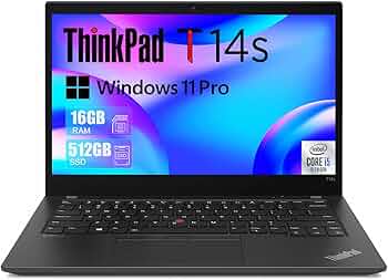 Amazon.com: Lenovo ThinkPad T14s Gen 2 14-Inch FHD Laptop, Intel