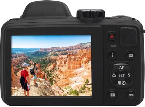 Kodak AZ405BK PIXPRO Astro Zoom 20MP Digital Camera 40X Optical Zoom 24mm Bundle with Lexar 32GB UHS-I SDHC Memory Card and Deco Gear Camera Bag, Lens Blower, Lens Pen, 12inch Tripod & More