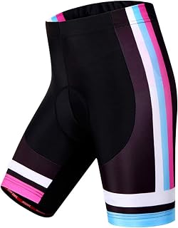 Women Cycling Shorts,4D Padded Road Bike Shorts,Breathable Quick Dry Sports Bicycle Shorts,Suitable For Long And Short Distance Riding,night Riding,light Off-road