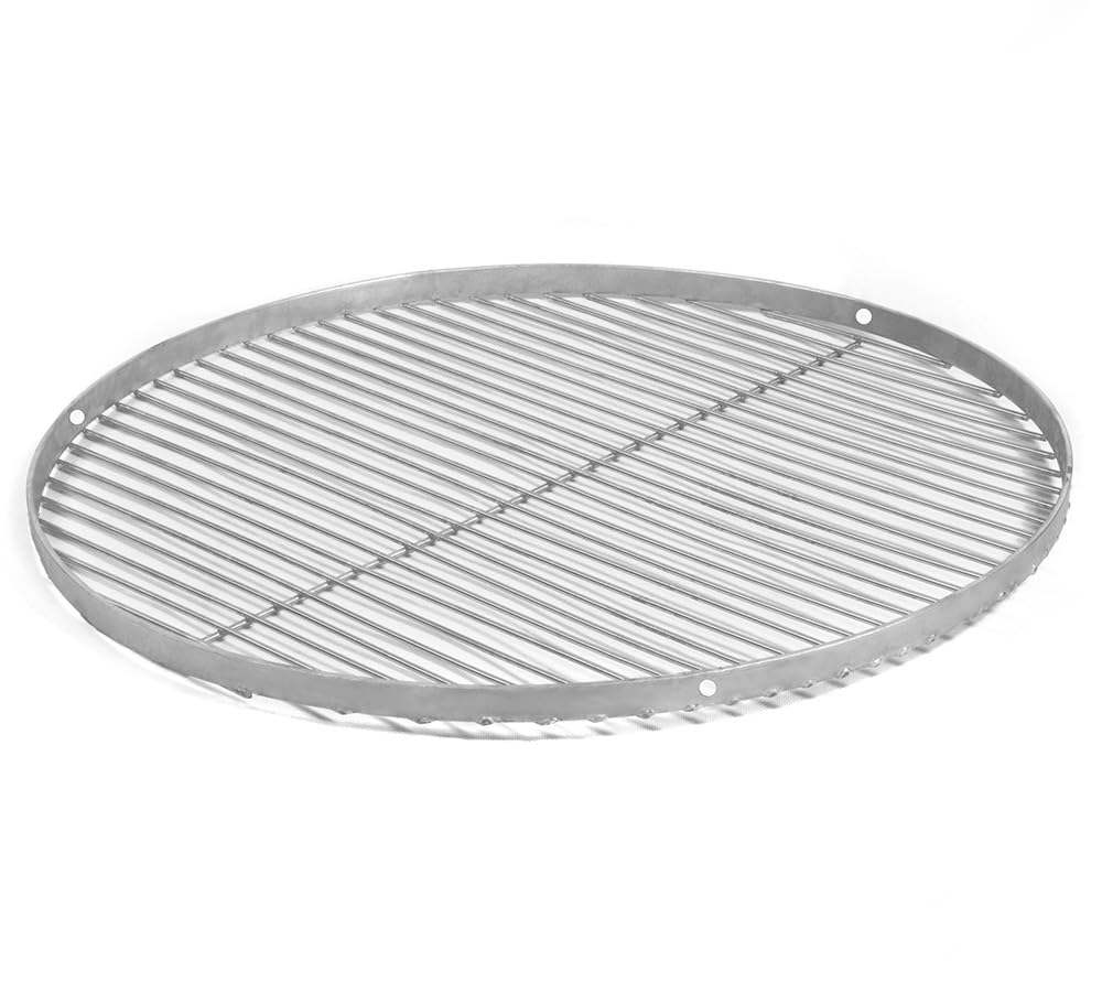 Barbecue suspendu 180 cm – Grille en acier inoxydable 50 cm + manivelle – Barbecue à trois pieds – Barbecue au charbon de bois