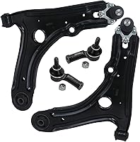 Vista 47 de Detroit Axle - Kit de brazos de control delanteros de 4 piezas para Ford Mustang Base GT 05-10 2005 2006 2007 2008 2009 2010, 2 brazos de control