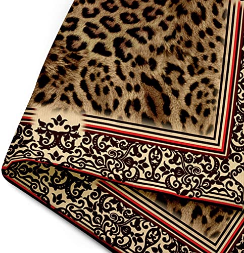 Emvency Throw Pillow Cover Case Beautiful Wild Leo Pattern Leopard Skin Shawl Animal Print Decorative Pillowcase 18"X18"(45Cmx45Cm) Case Cushion Cover For Bed Couch #TOP6