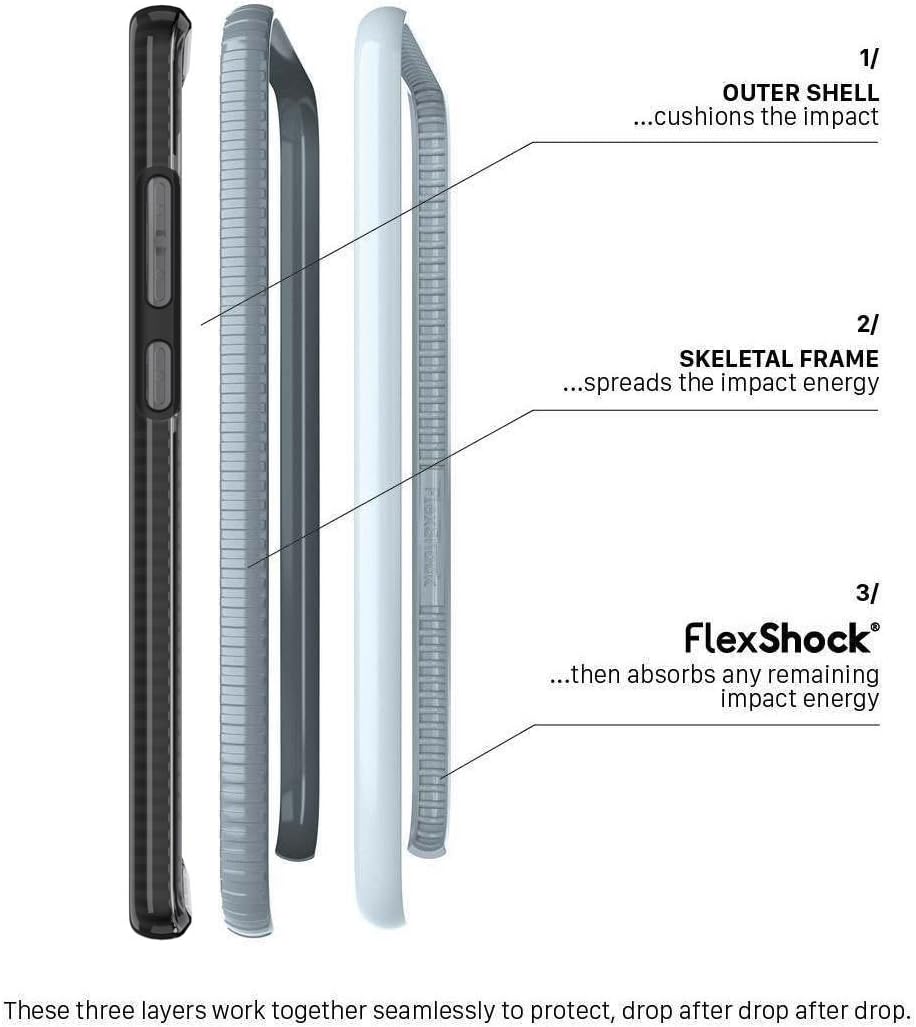 tech21 Evo Check Case for Galaxy Note8 - Smokey/Black image 2