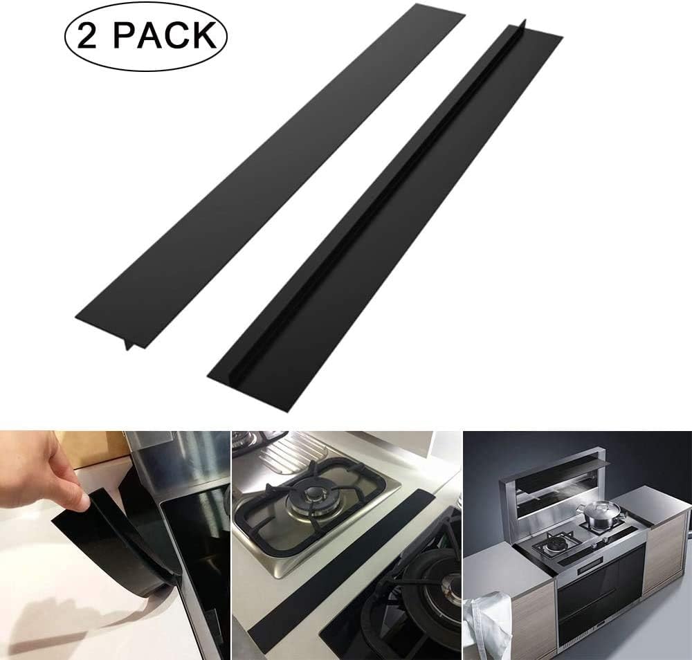 Silicone Stove Counter Gap Cover,Horuhue 2 Pack Silicone Gap Stopper Kitchen Stove Counter Gap Covers Food Grade, Non-toxic : Everything Else