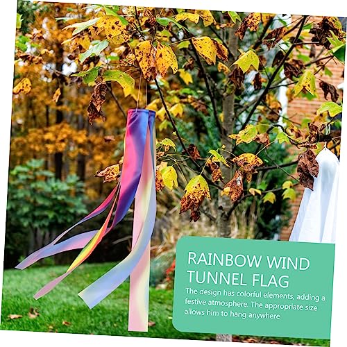 Dragon windsock avec structure colorée pour décoration extérieure de Noël - 6