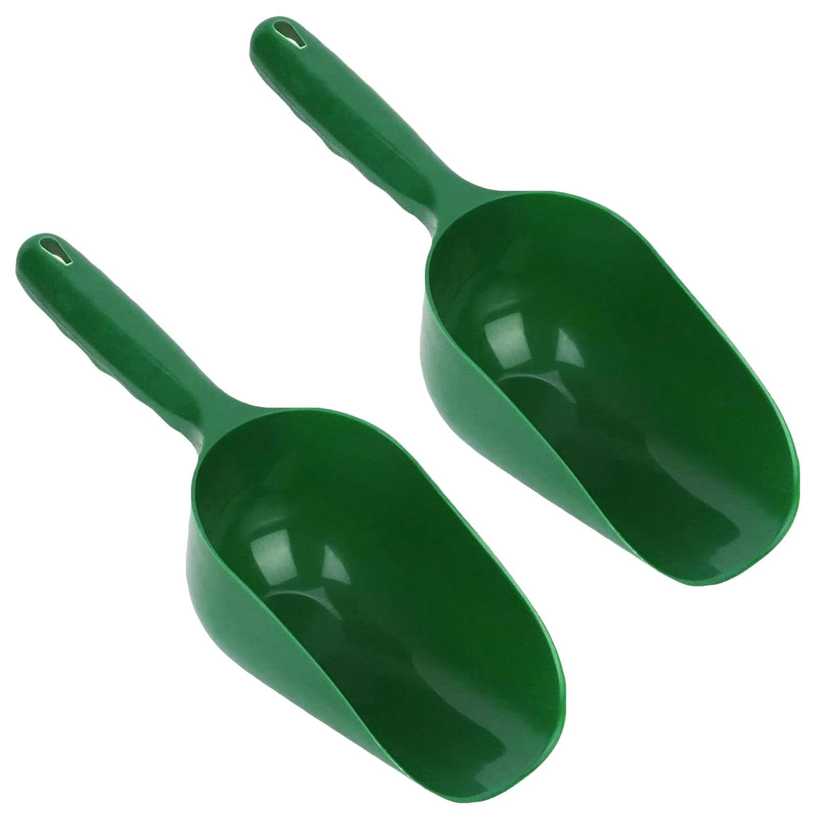 True Face 2 Pack Gardening Shovel Scoop Transplanting Tool – Soil Spade Set with Ergonomic Handle for Planting, Repotting, Flower Beds, Compost Use – Durable Garden Supplies UK — image 1