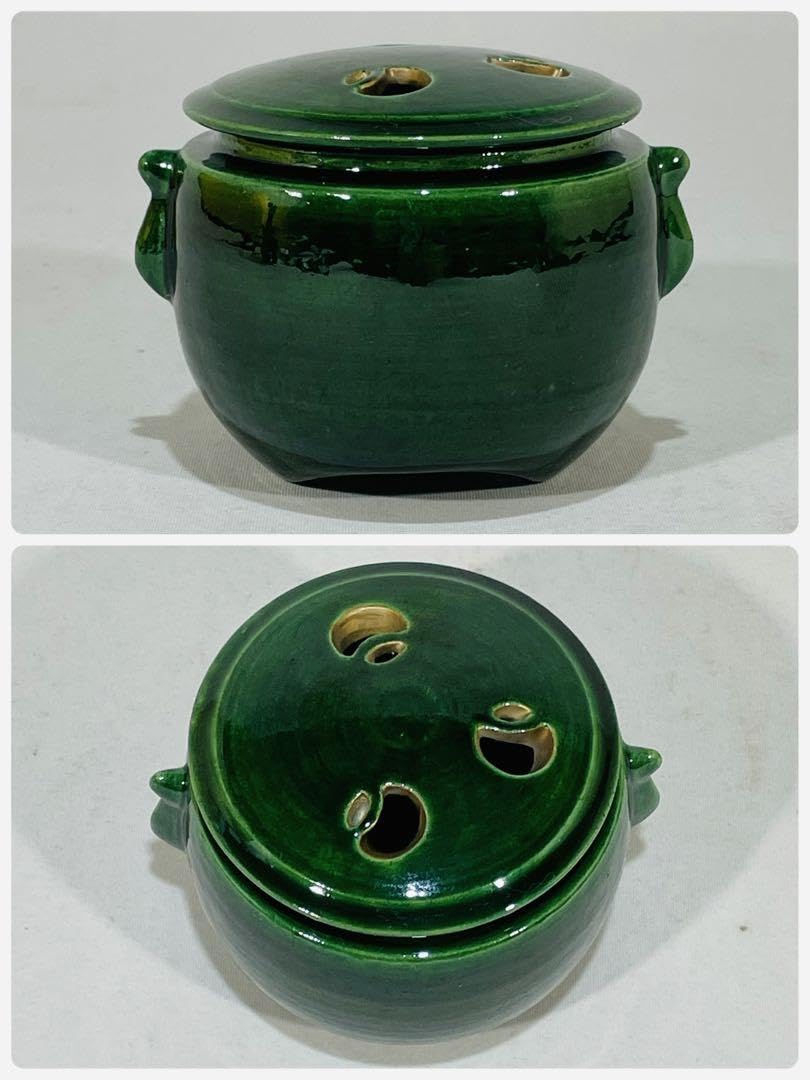 Amazon.co.jp: 松楽造 青楽 三ツ具足 茶道具 : おもちゃ