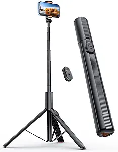 71" Phone Tripod, NT79 Extendable Selfie Stick for Cell Phone＆Camera Photo Video Kits, Phone Tripod Stand Holder with Remote Compatible with iPhone Android, Camera