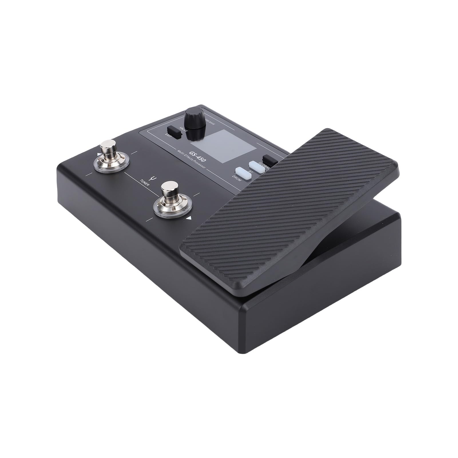 Pedal Multiefectos Guitarra Efectos, Procesador con Batería Recargable 2000mAh, 100 Preajustes, Caja de Ritmos para Guitarristas en Vivo y Grabación