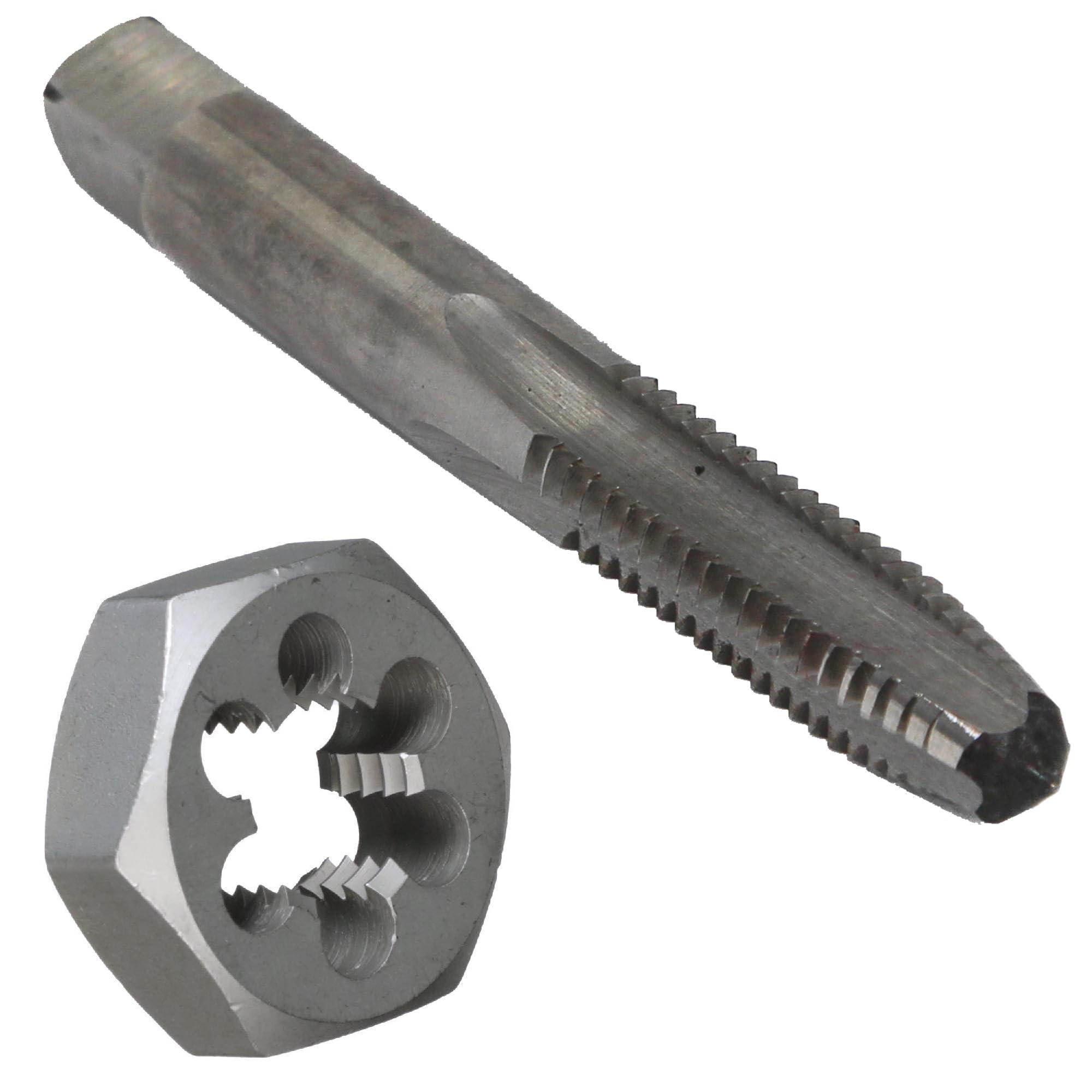 Drill America 1/2"-28 UNS Tap and Die Kit, HSS Plug Tap and Carbon Hex Die — Amazon image 11