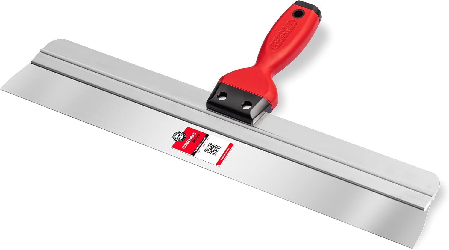 COMENSAL® Taping Knife 20"- Plastering Tool - Stainless Steel - Plastering Spatula - Ergonomic Handle - Drywall Filling Knife - Made in EU