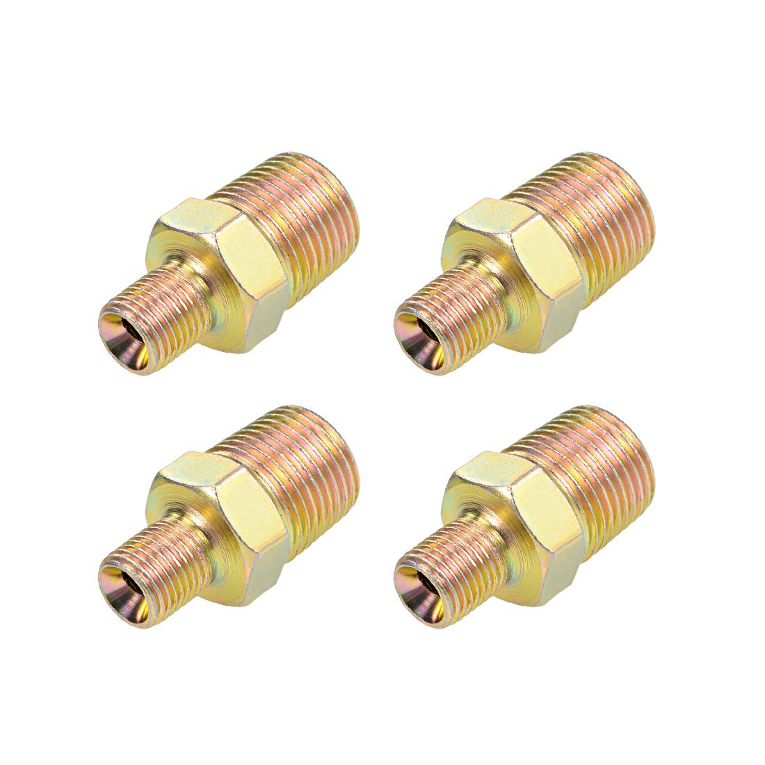 See full amazon price history chart for uxcell Reducing Pipe Fitting - Reducer Hex Nipple - 1/2 X 1/4 BSP Male Connector Zinc Finish Plating 4Pcs uxcell Reducing Pipe Fitting - Reducer Hex Nipple - 1/2 X 1/4 BSP Male Connector Zinc Finish Plating 4Pcs (B07ZVLWH54) Amazon Price History, Amazon Price Tracker