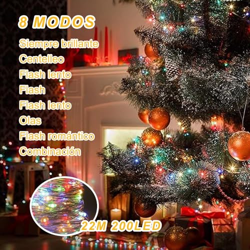 Mejores precios y opiniones de Cadenas de luces multicolor que puedes comprar esta semana. 17 Imagen adicional