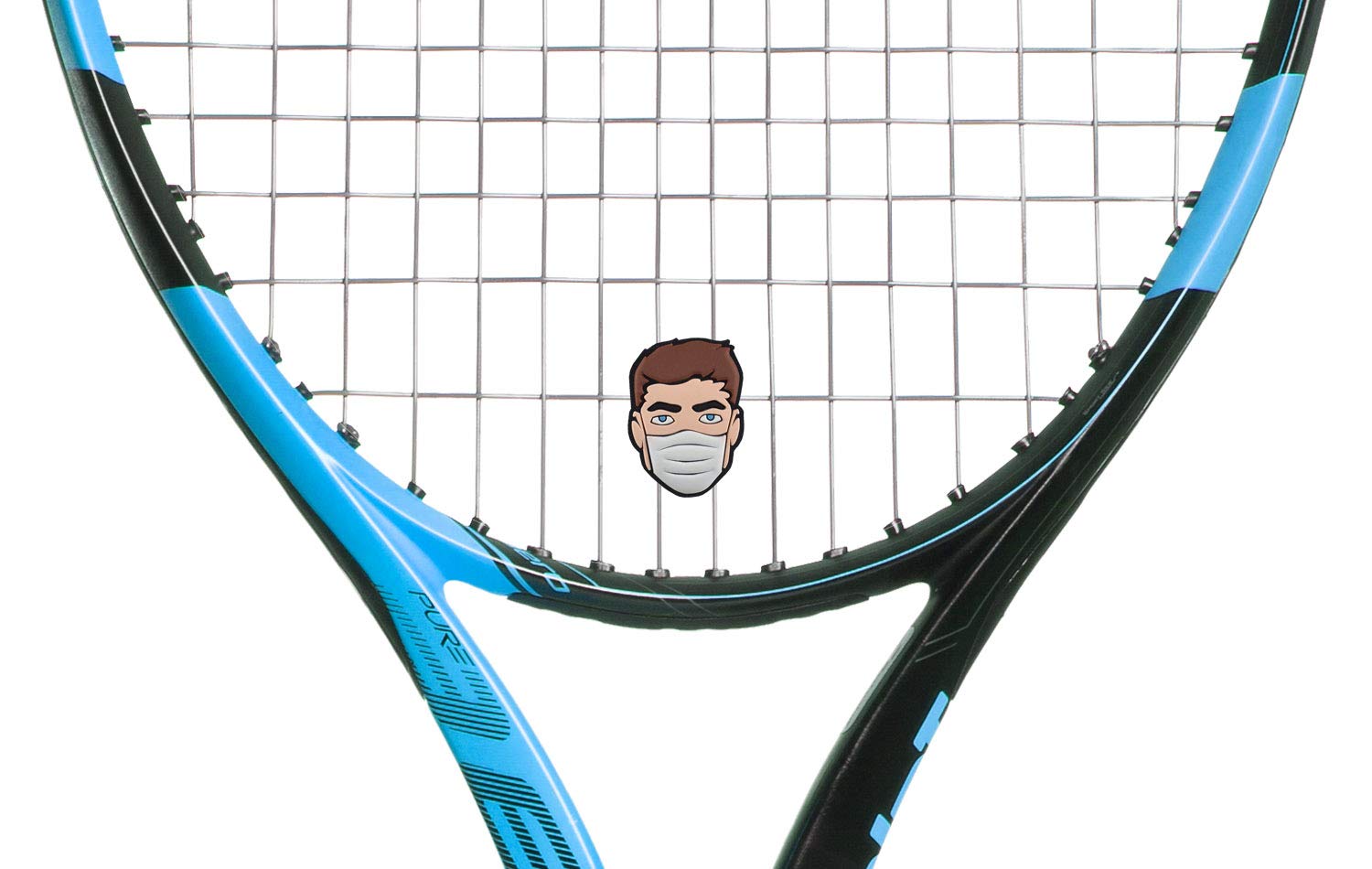 Masked Tennis Player Tennis Dampener 2-Pack
