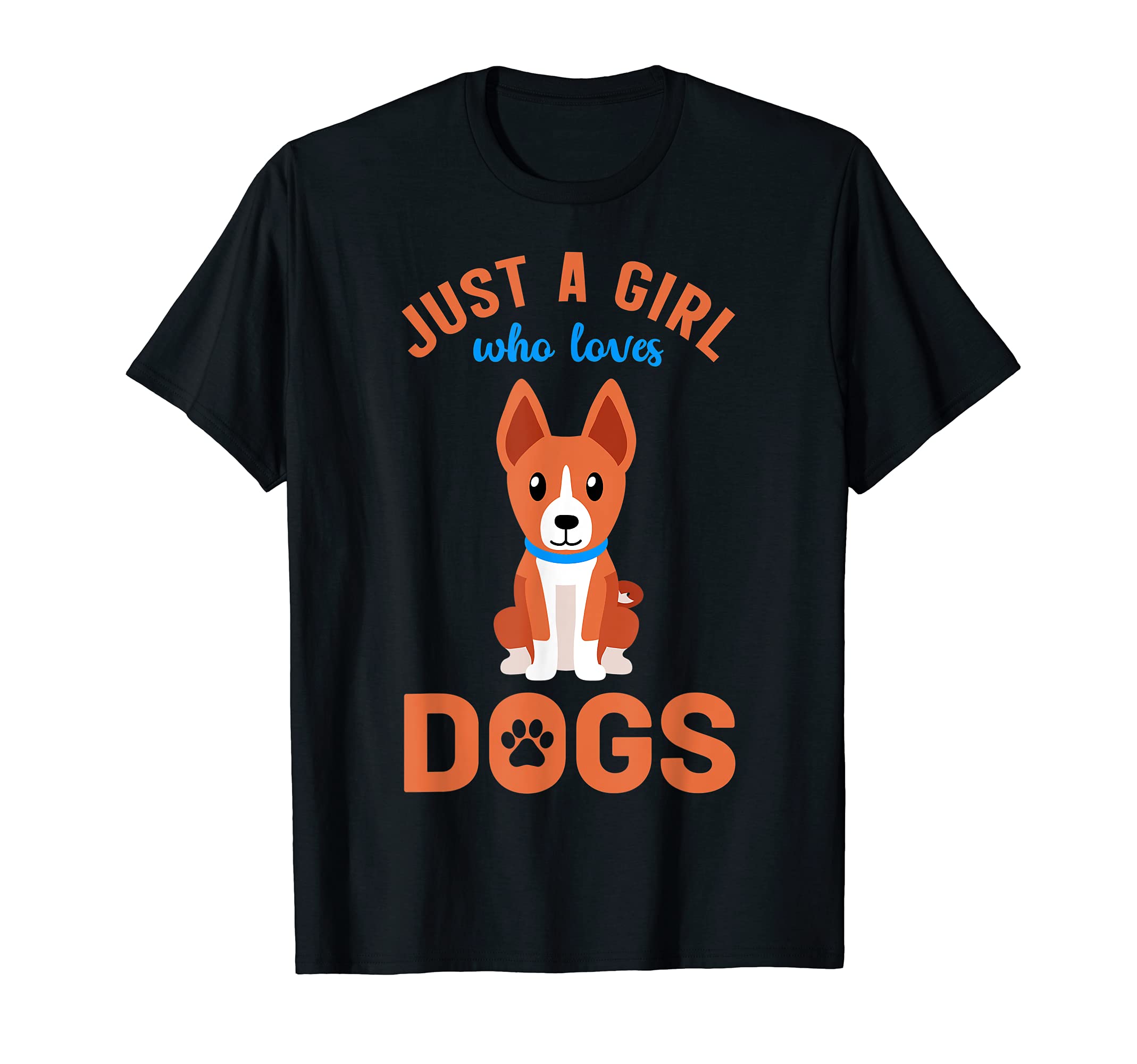 Just A Girl Who Loves Dogs, Black