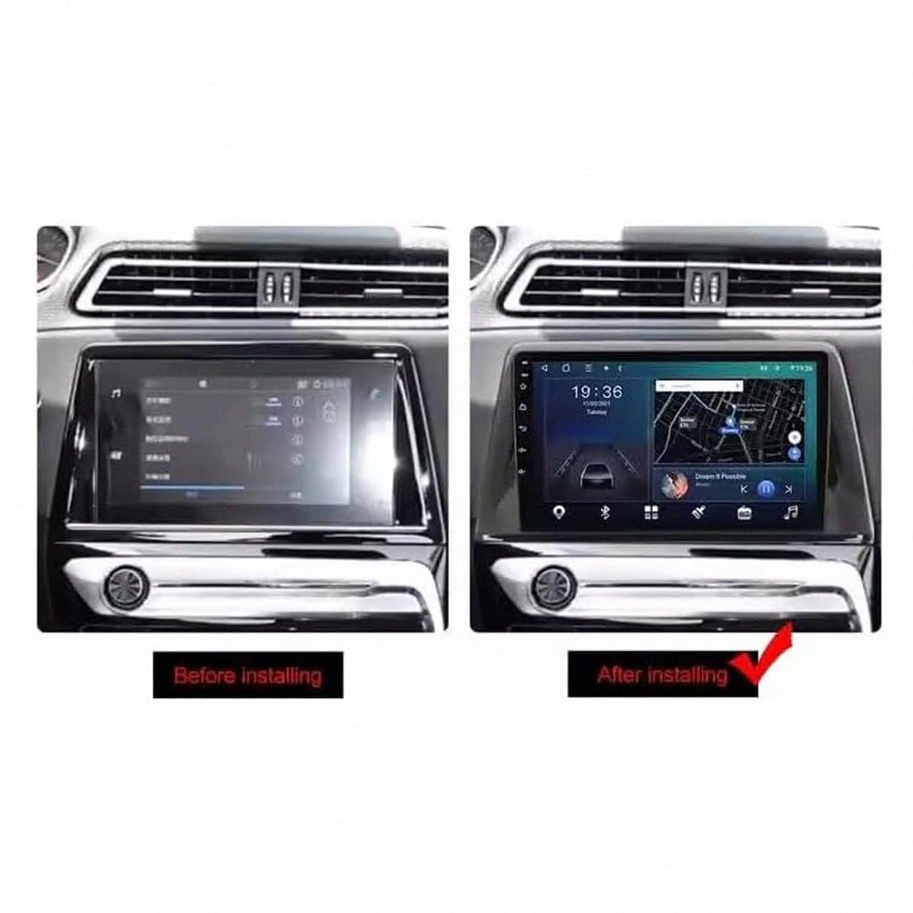 Car Radio Autoradio per Peugeot 308 2016-2018 Wireless Carplay Android Auto Stereo Auto Bluetooth Ips con Pantalla Táctil con Gps, 8 Nucleo 6G+128G