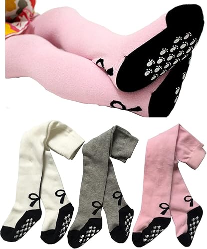 Miniatura 3 de Baby Girls Tights Stockings Non-skid Toddler Leggings Pants by Toptim