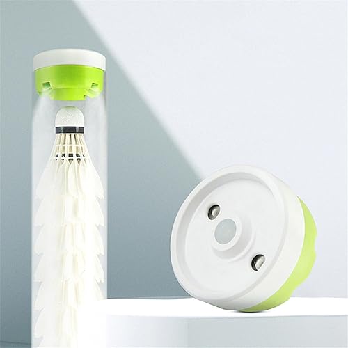 Plumas Shuttlecock Humidificador Vapor Mantiene la Humedad de la Pluma Bádminton Birdie Tubo Tapas Birdie Humidificador Mantenimiento