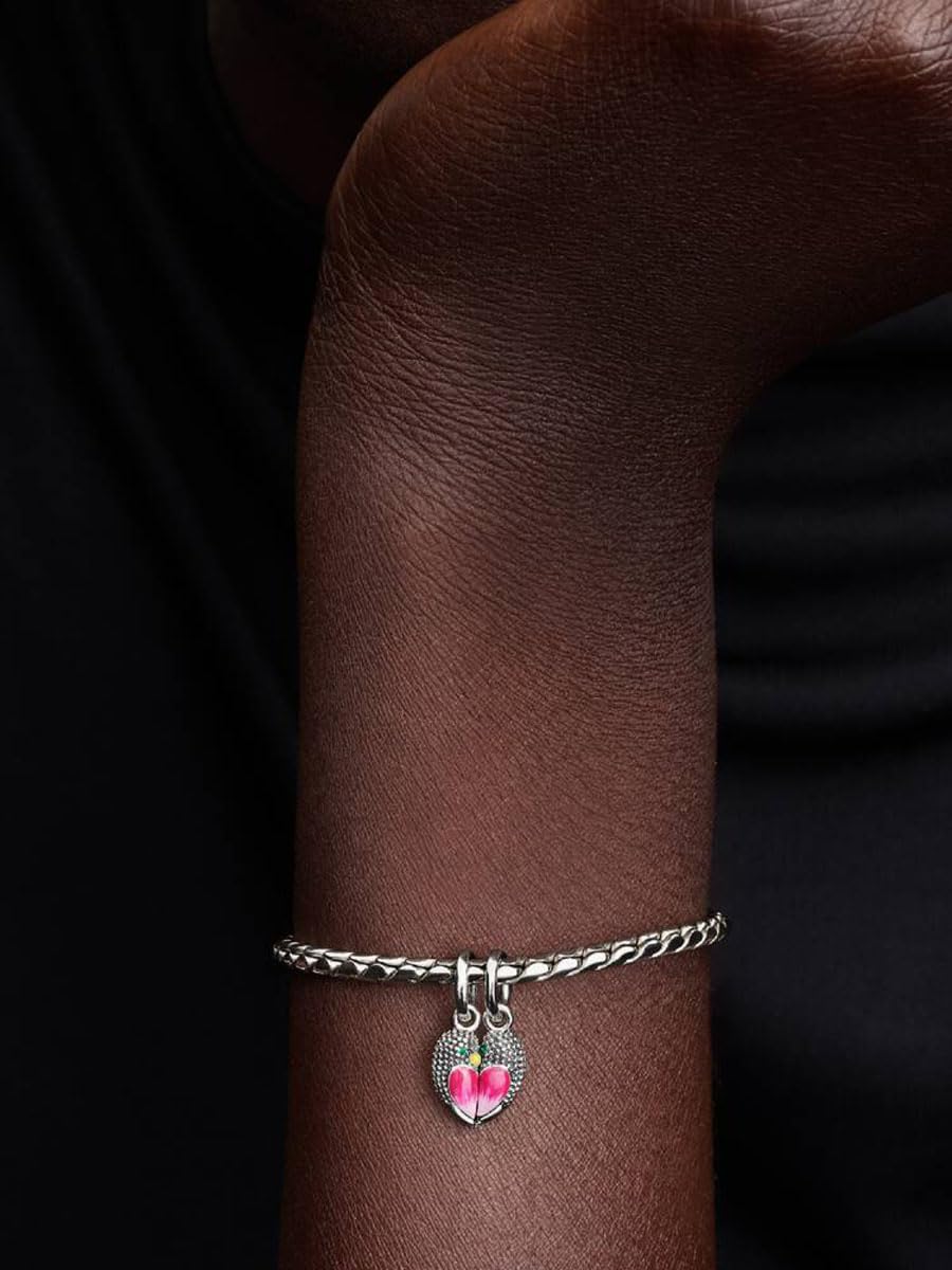 PANDORA Love Birds Splittable Dangle Charm 794484C01 Charm Anhänger