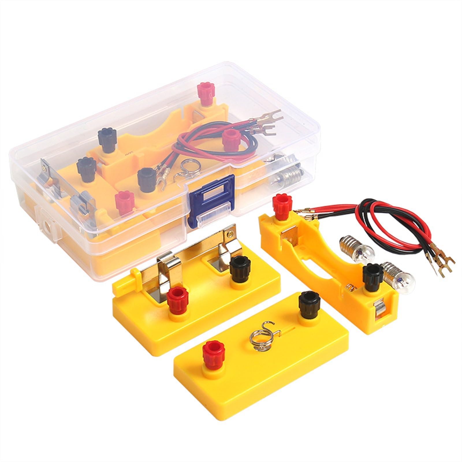 Circuit Learning Kit For Kids, Physics Electric Circuit Learning Starter Kit Diy Basic Electric Circuit Laboratory
