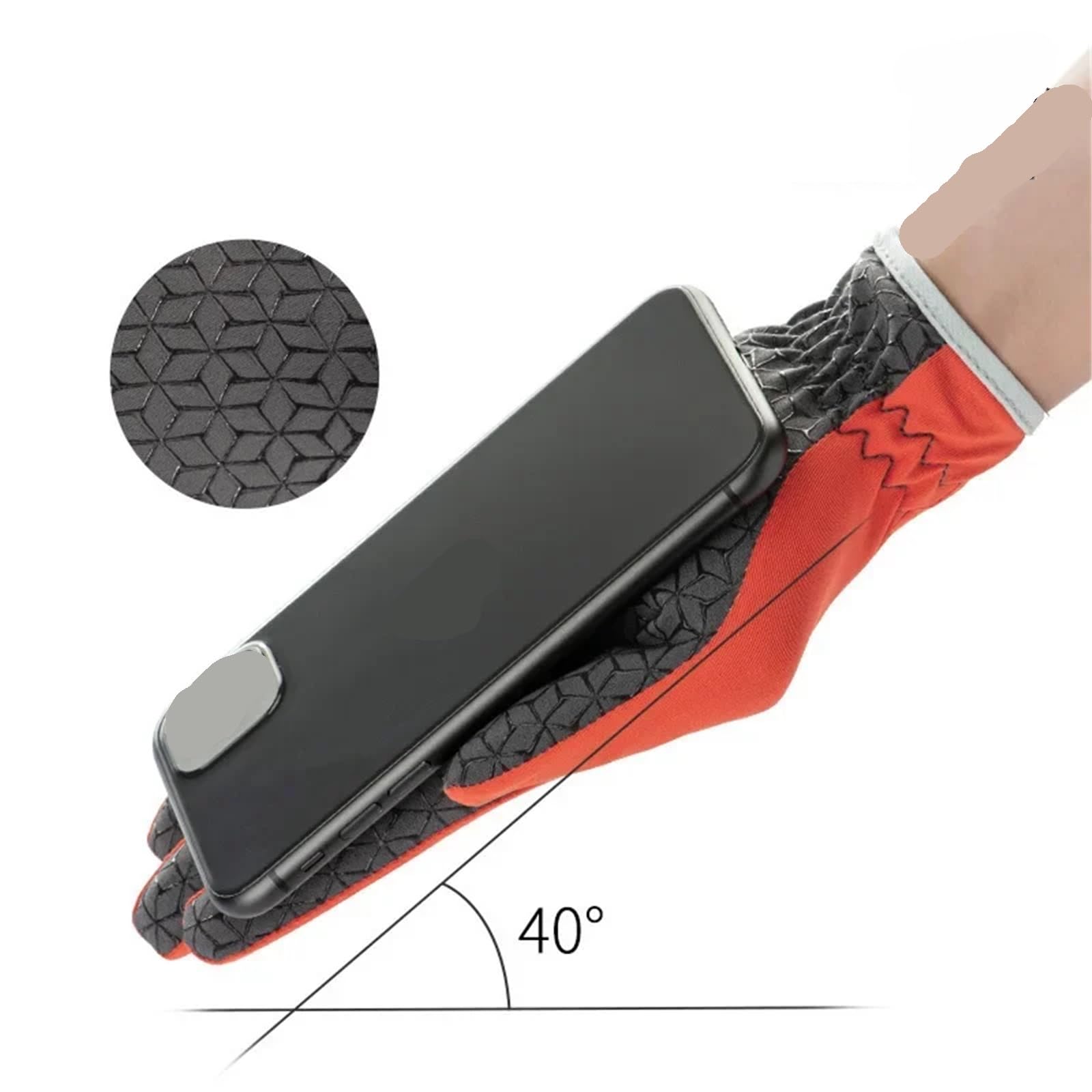 1 par de guantes ciclismo al aire libre for hombres y mujeres, muy elásticos, transpirables, antideslizantes, for correr, escalar Para MontañIsmo