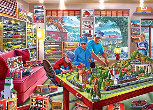 MasterPieces Rompecabezas de 1000 Piezas para Adultos, Familia o Jóvenes - The Boy's Playroom - 19.25"x26.75" miniatura 2