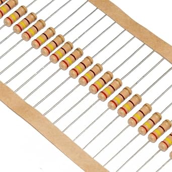 20pcs 1W Carbon Film Resistor 4.3 4.7 5.1 43 47 51 430 470 510 R K 5% Resistance 4R3 4R7 5R1 4.7K 5.1K 47R 470R 510R 0.1R-3MCF 1W 1.3K 20pcs