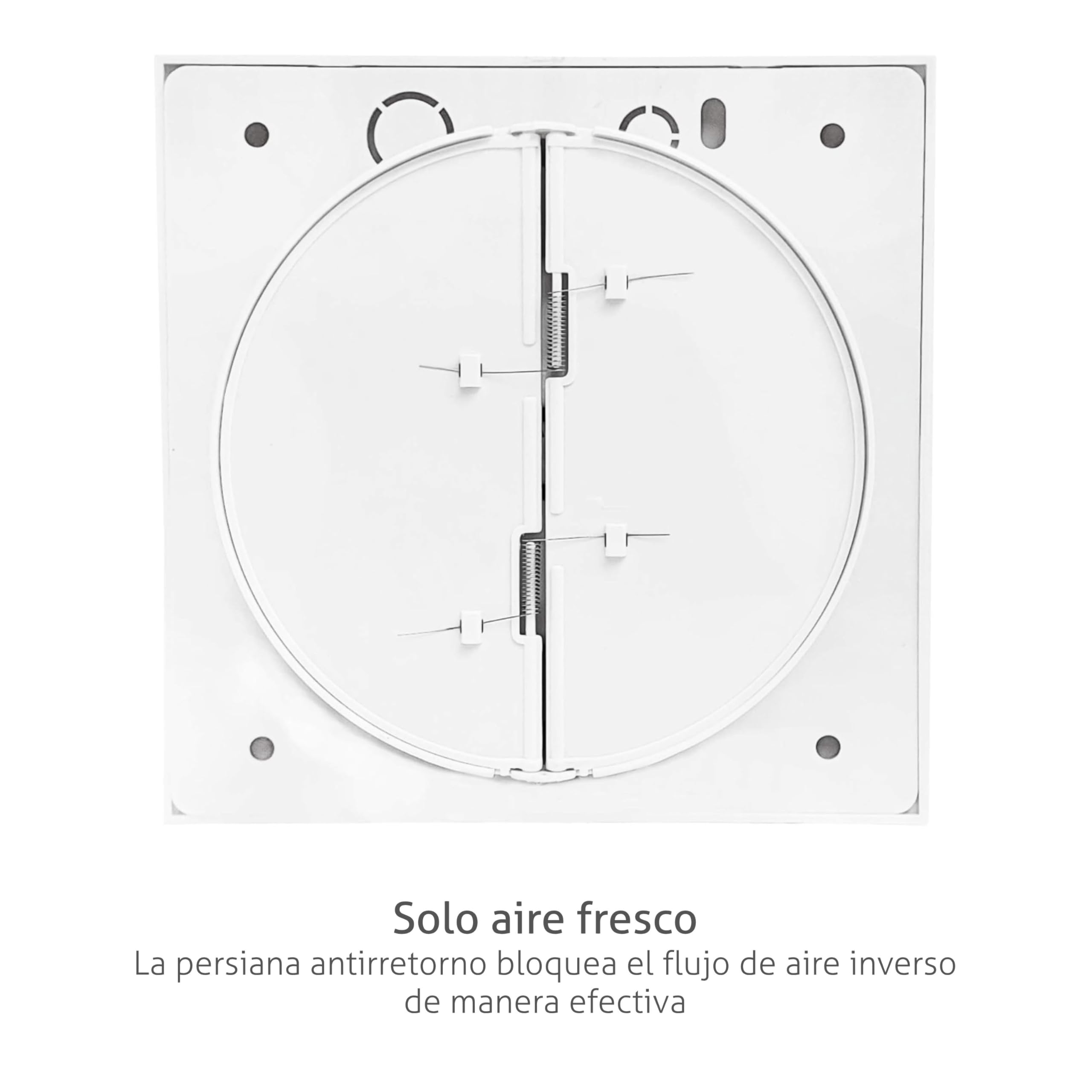 Turbionaire MIO 100 LL-SW Extractor de Baño 100 mm, motor con rodamiento de bolas, blanco, extracción, ventilación estándar, para baño, cocina, válvula de no retorno protección IPX4