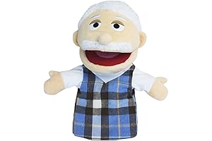 Interactive Hand Puppet for Grandpas: A Delightful Storytelling Companion