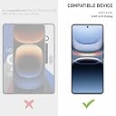 SupCares Tempered Glass for iQOO 13 5G (6.82 Inch) With Installation Kit | 9H Edge to Edge Screen Protector | Black gallery image
