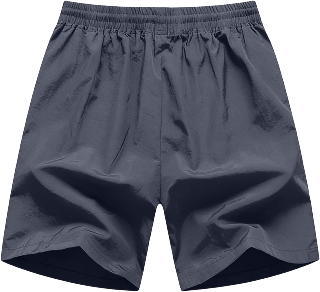 DuDubaby Men's Lounge Shorts Mens Athletic Shorts with Zipper Pockets Elastic Waist Drawstring Workout Gym