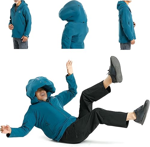 Traje de bolsa de aire anticaídas para ancianos Bolsa de aire inteligente anticaídas 0.18s Protección emergente Tapa de protección de la cabeza