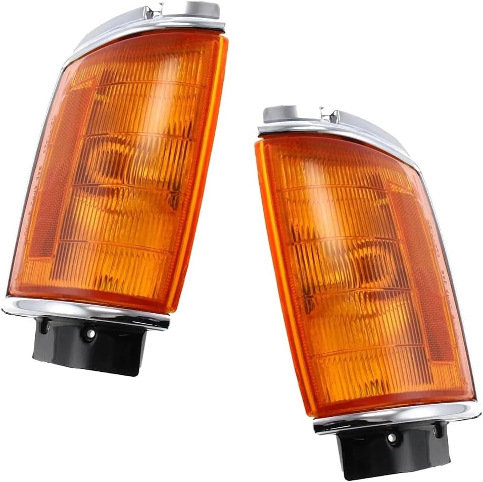 Rareelectrical New Pair Of Corner Light Compatible With Toyota Pickup Sr5 Turbo 4 Cyl 2.4L Pickup Sr5 4 Cyl 2.4L 1984-1986 By To2520114 To2521116 8162089145 8161089145