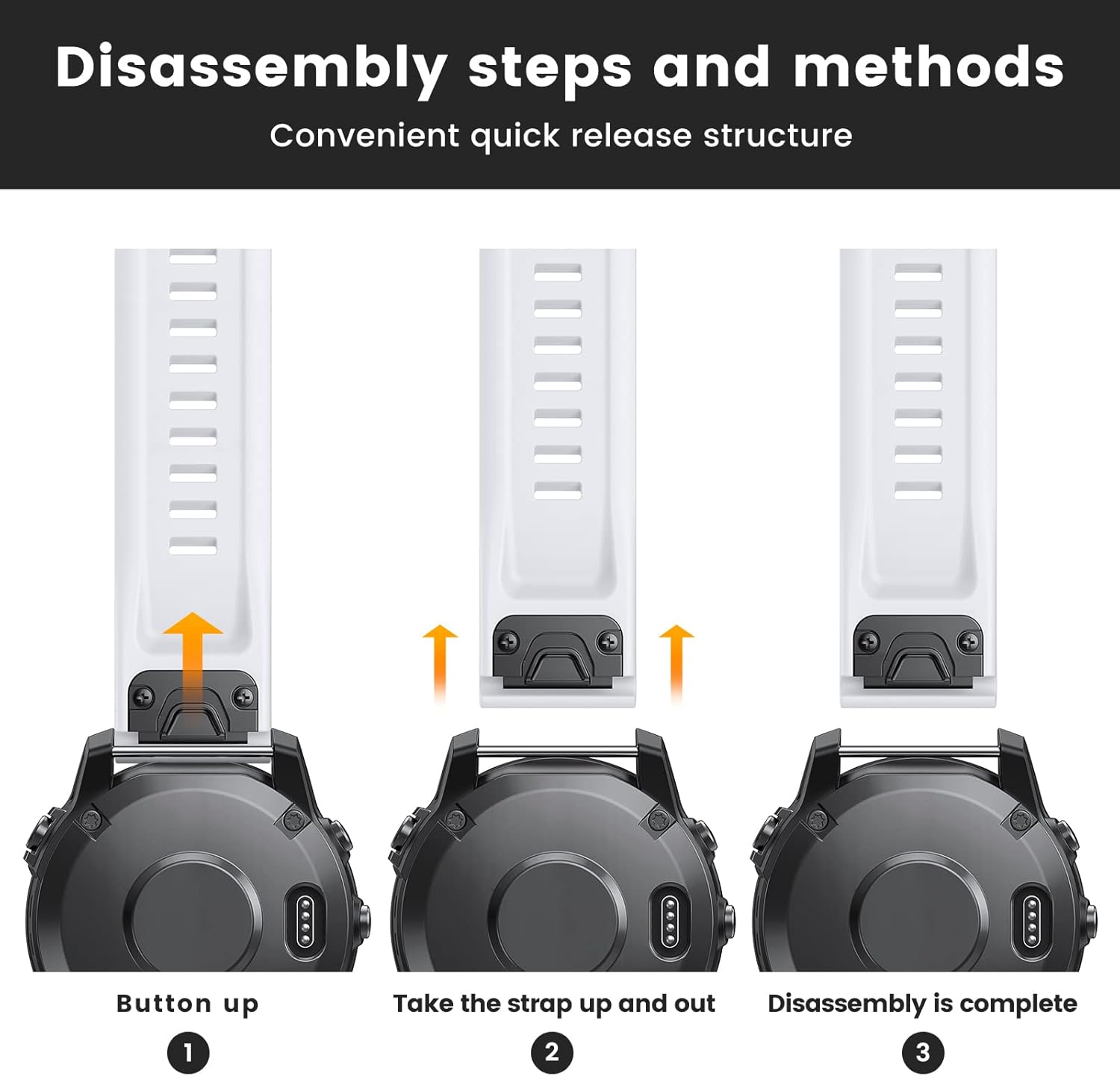 ancool compatible with garmin fenix 7s band easy fit sport wristband soft silicone watch band replacement for fenix 6sfenix 5sfenix 5s plus smartwa