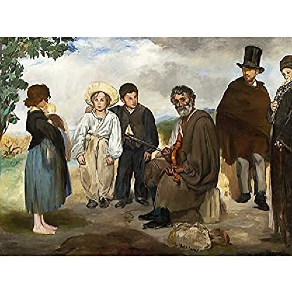 Edouard Manet The Old Musician Unframed Wall Art Print Poster Home Decor Premium