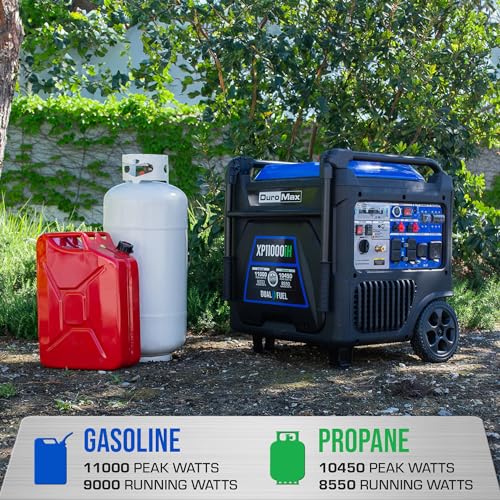 Duromax XP11000IH 11,000-Watt 459Cc Dual Fuel Digital Inverter Hybrid Portable Generator thumb #2