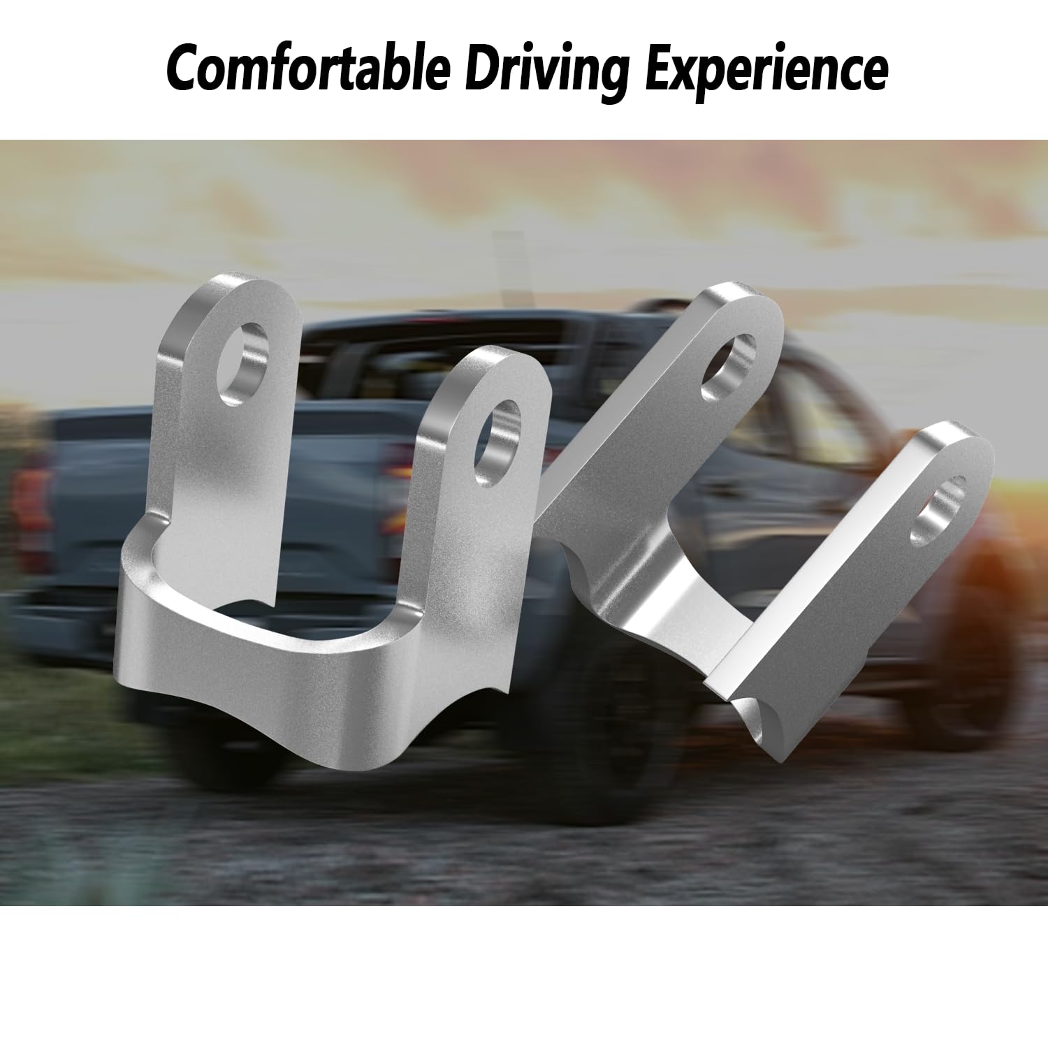 Weld-On Shock Mounts heavy duty rear shock absorber mounting solution