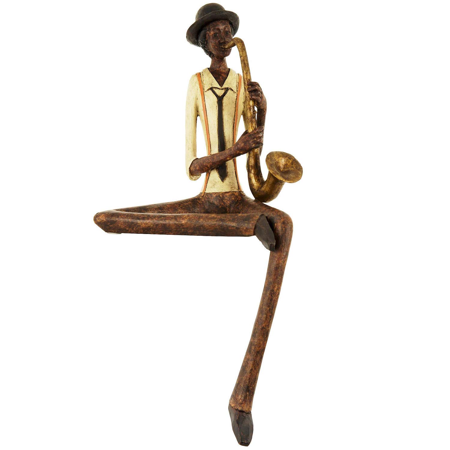Hill Interiors Mixed Hill 1975 Sitting Jazz Band Saxophonist