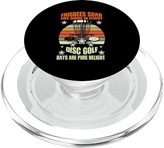 Frisbees soar like birds in flight, disc golf days are pure PopSockets MagSafe PopGrip for iPhone