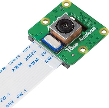 Arducam IMX519 Autofocus Camera Module for Raspberry Pi, 16MP AF Pi Camera Compatible with Raspberry Pi 4B/3B+, Raspberry Pi Zero 2 W