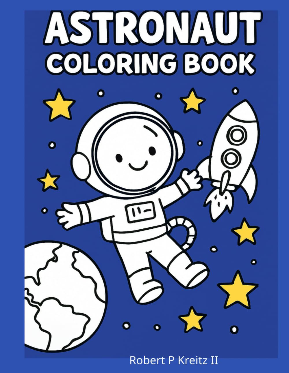 Astronaut Coloring Book